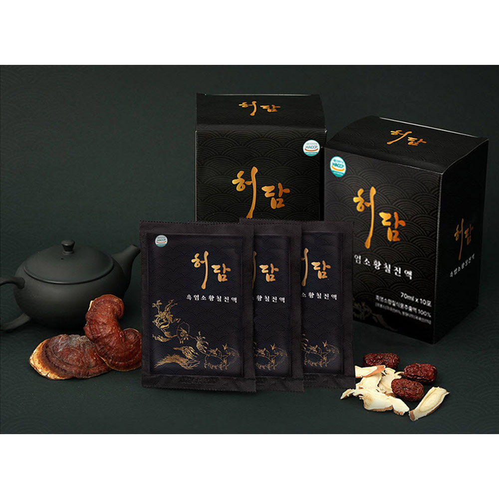 [농협] 허담 흑염소 황칠진액(70ml x20포) x 3세트